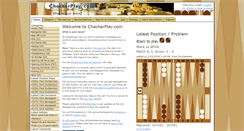 Desktop Screenshot of checkerplay.com